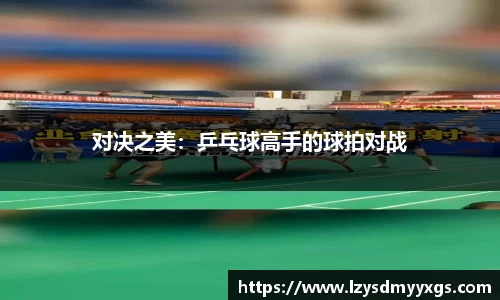 对决之美：乒乓球高手的球拍对战
